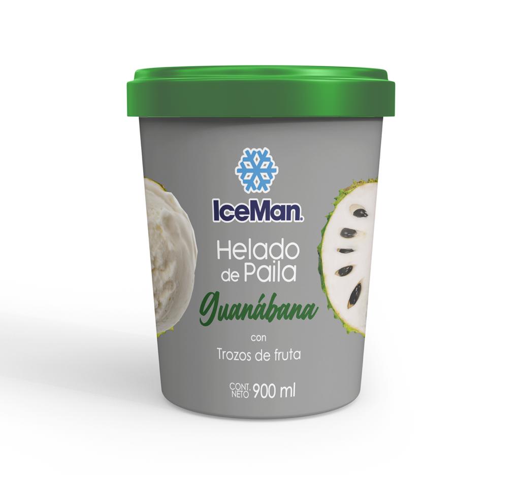 Helado de Paila de Guanabana - 900ml