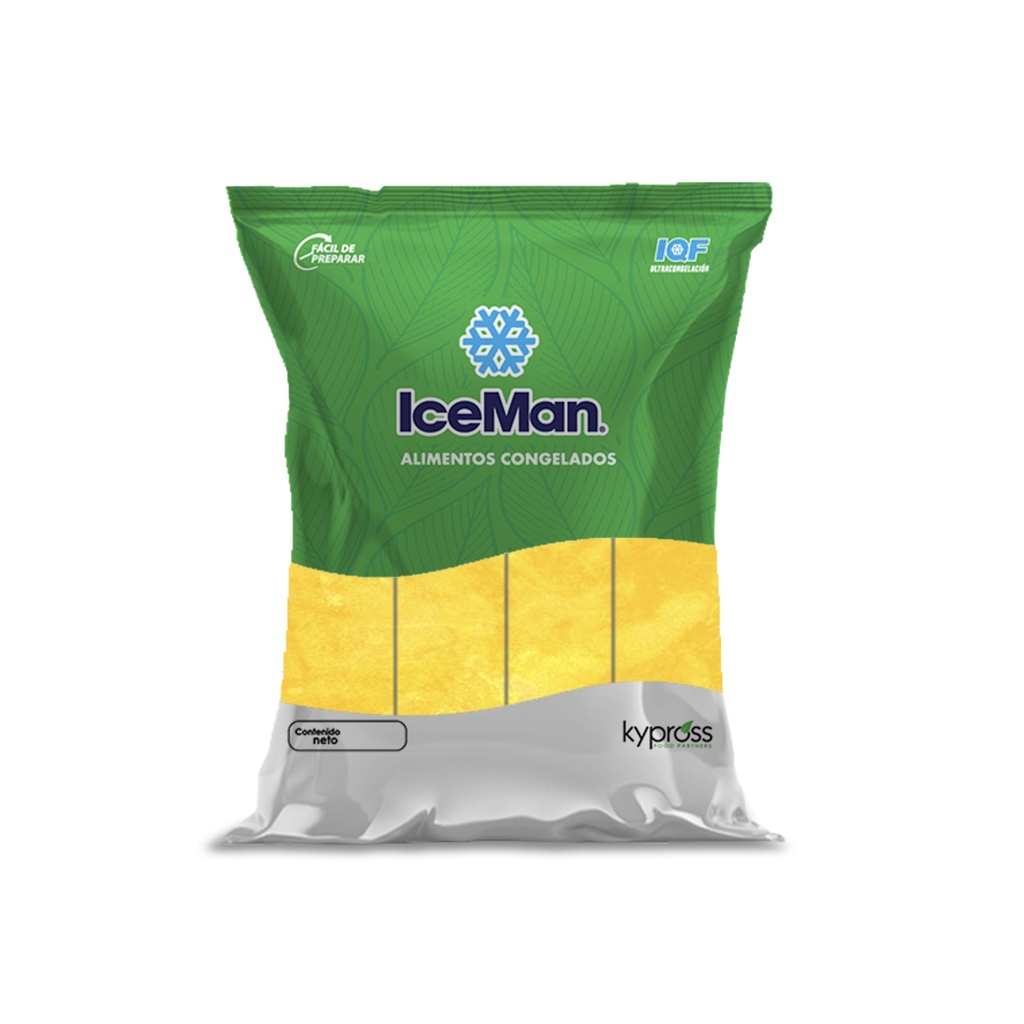 PULPA PIÑA ICEMAN 1.2KG (10X120GR) -