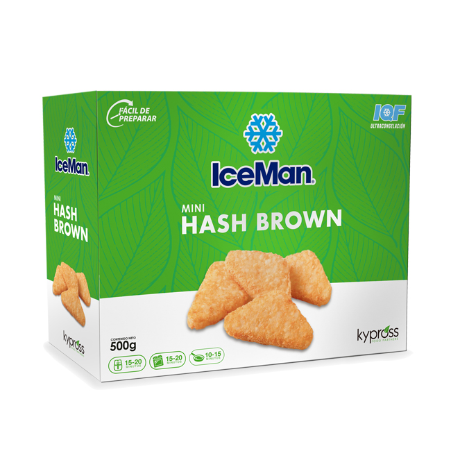 IceMan Hash Brown (Croquetas de Papa) - 500 gramos